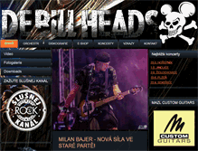 Tablet Screenshot of debillheads.cz